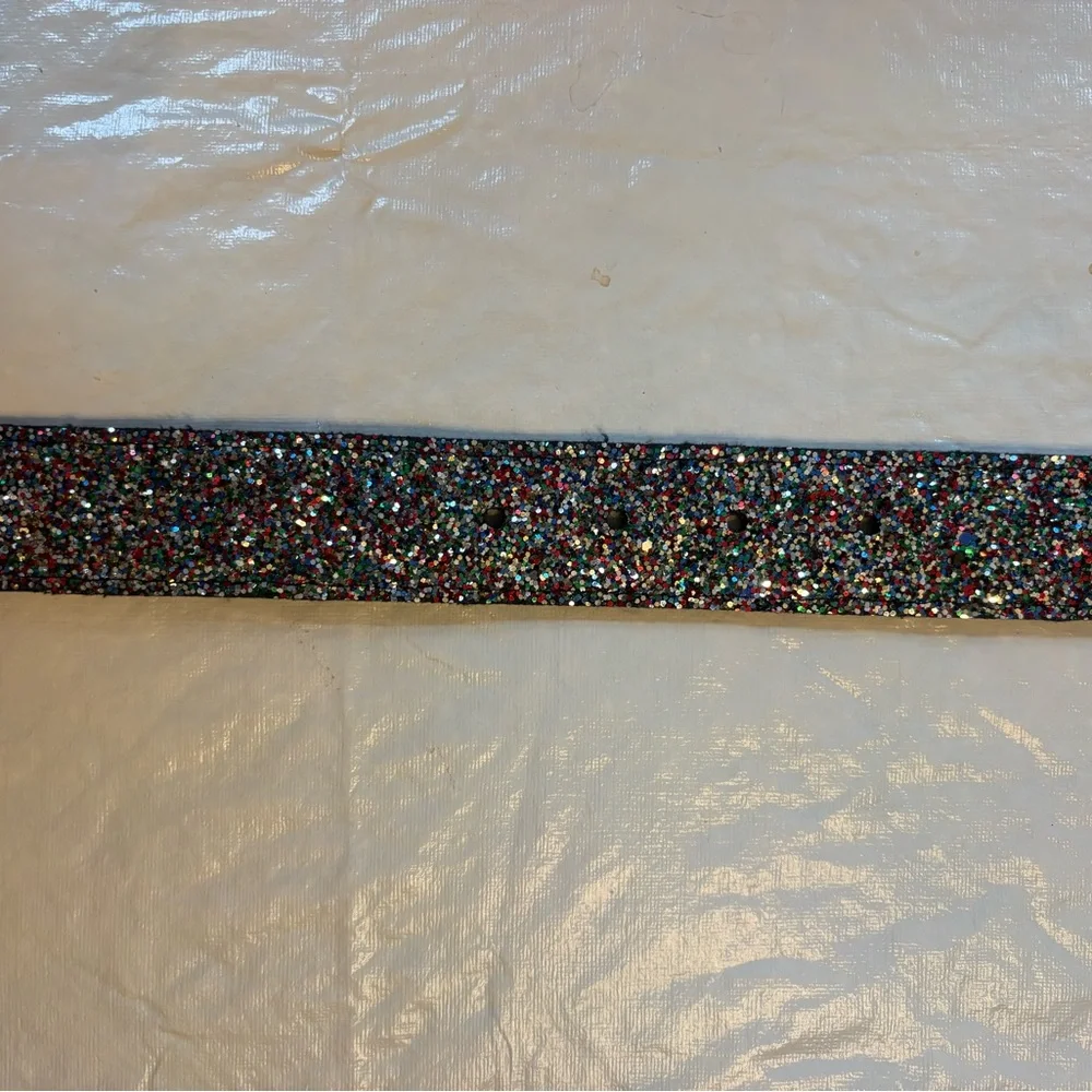 Multicolor Glitter Belt